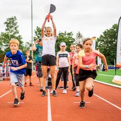 2022 DOSB Sportabzeichen-Tour-Stopp in Hünfeld 15.07.2022 - Bilder © DOSB / Cem Kazma.