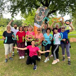 TSG Künzell - tänzerische Gymnastik mit Schwungringen