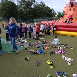 Andrang an den Fun-Mobilen