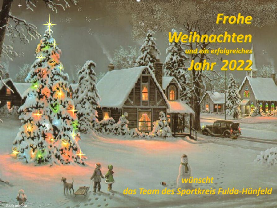 Weihnachts- und Neujahrswünsche