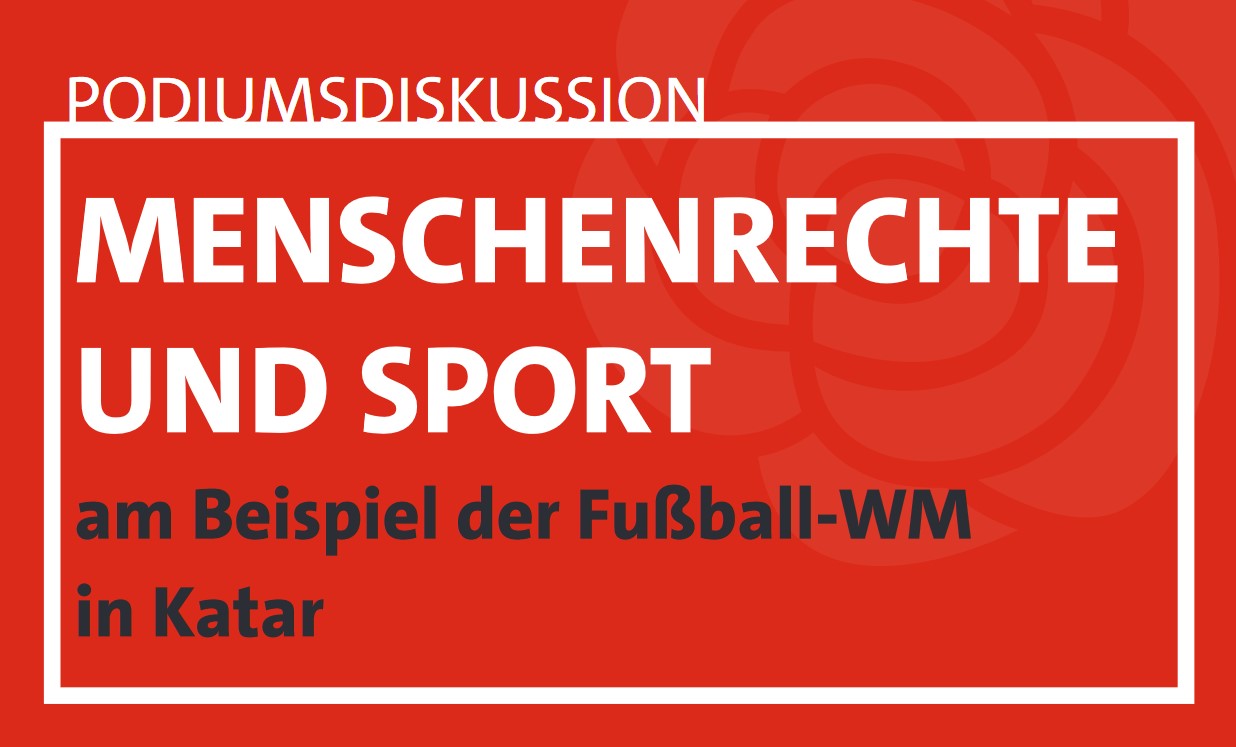 Podiumsdiskusion - MENSCHENRECHTE UND SPORT