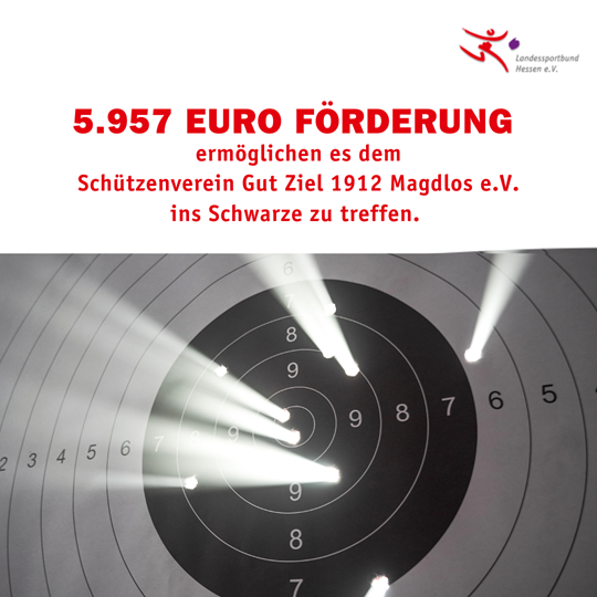 Vereinsförderung in Höhe von 13.770 Euro