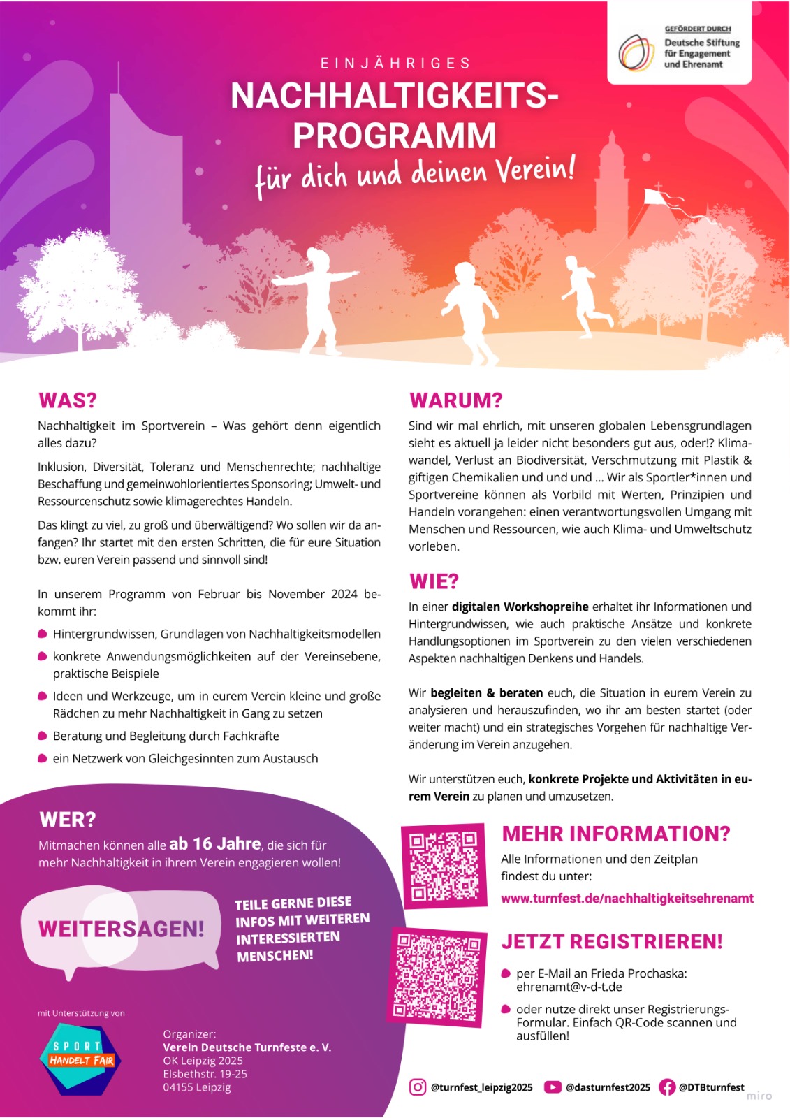 NACHHALTIGKEITS- PROGRAMM