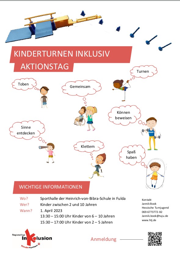 Aktionstag Kinderturnen inklusiv