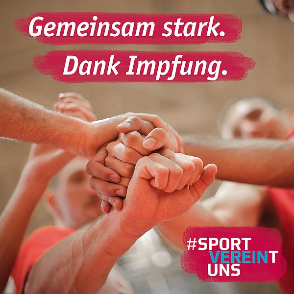 Landessportbund wendet sich mit Impf-Appell an Sportvereins-Mitglieder