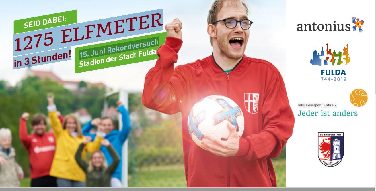 Rekordversuch am 15. Juni beim Fulda-Cup im Stadion der Stadt Fulda