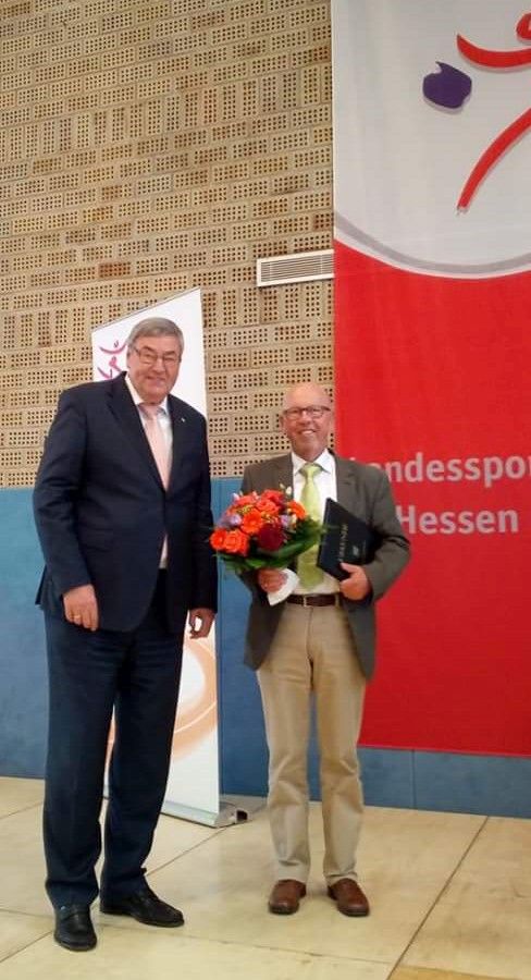 Hein-Peter Möller - Ehrenmitglied des Landessportbundes Hessen e.V.