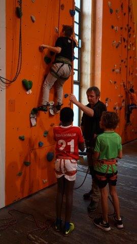 Kletterveranstaltung der Sportjugend Fulda-Hünfeld