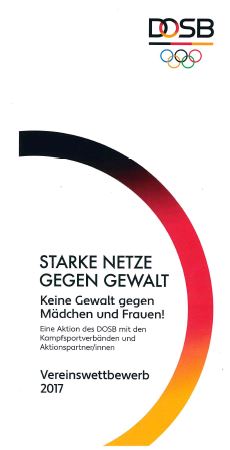 Wettbewerb "Starke Netze gegen Gewalt"