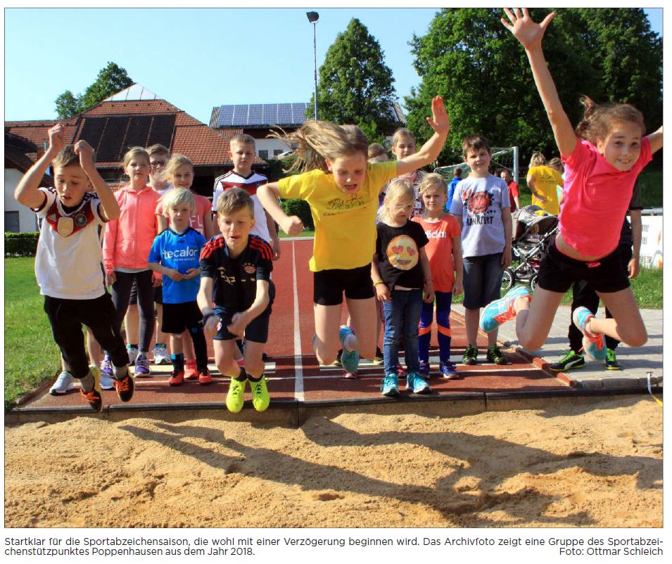 Sportabzeichen - In Hessen wieder an der Spitze