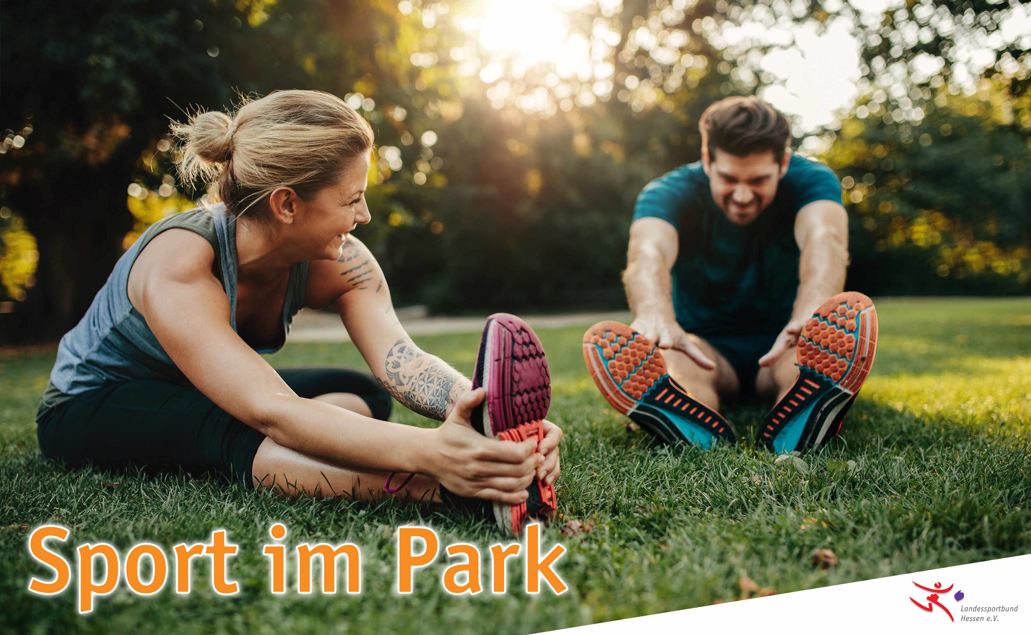 Mache dich fit mit Sport im Park