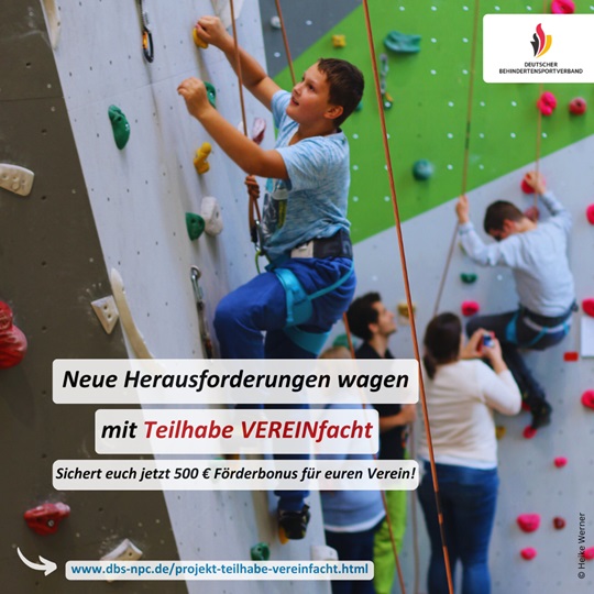 Projekt Teilhabe VEREINfacht