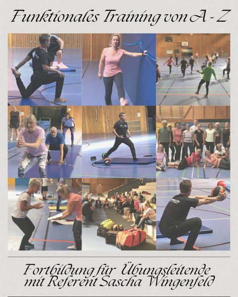 Fortbildungslehrgang für Übungsleiter*innen – Funktionales Training von A - Z