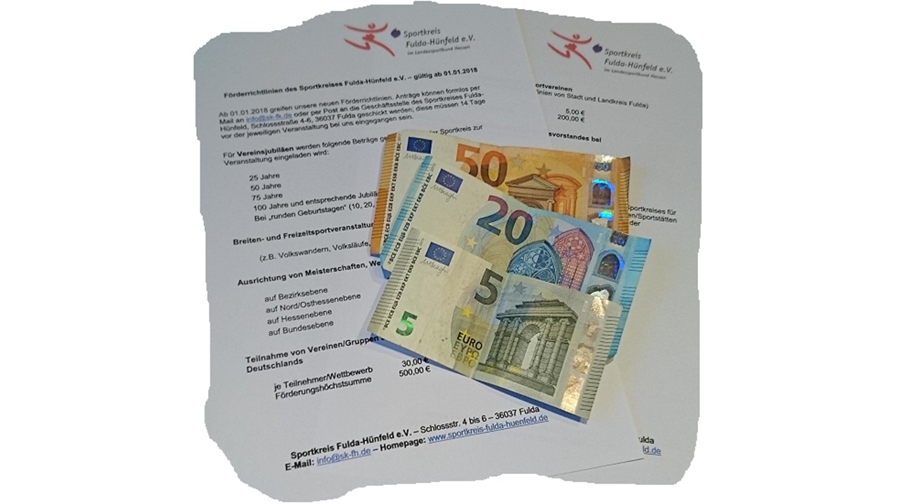 Förderrichtlinie des Sportkreises Fulda-Hünfeld