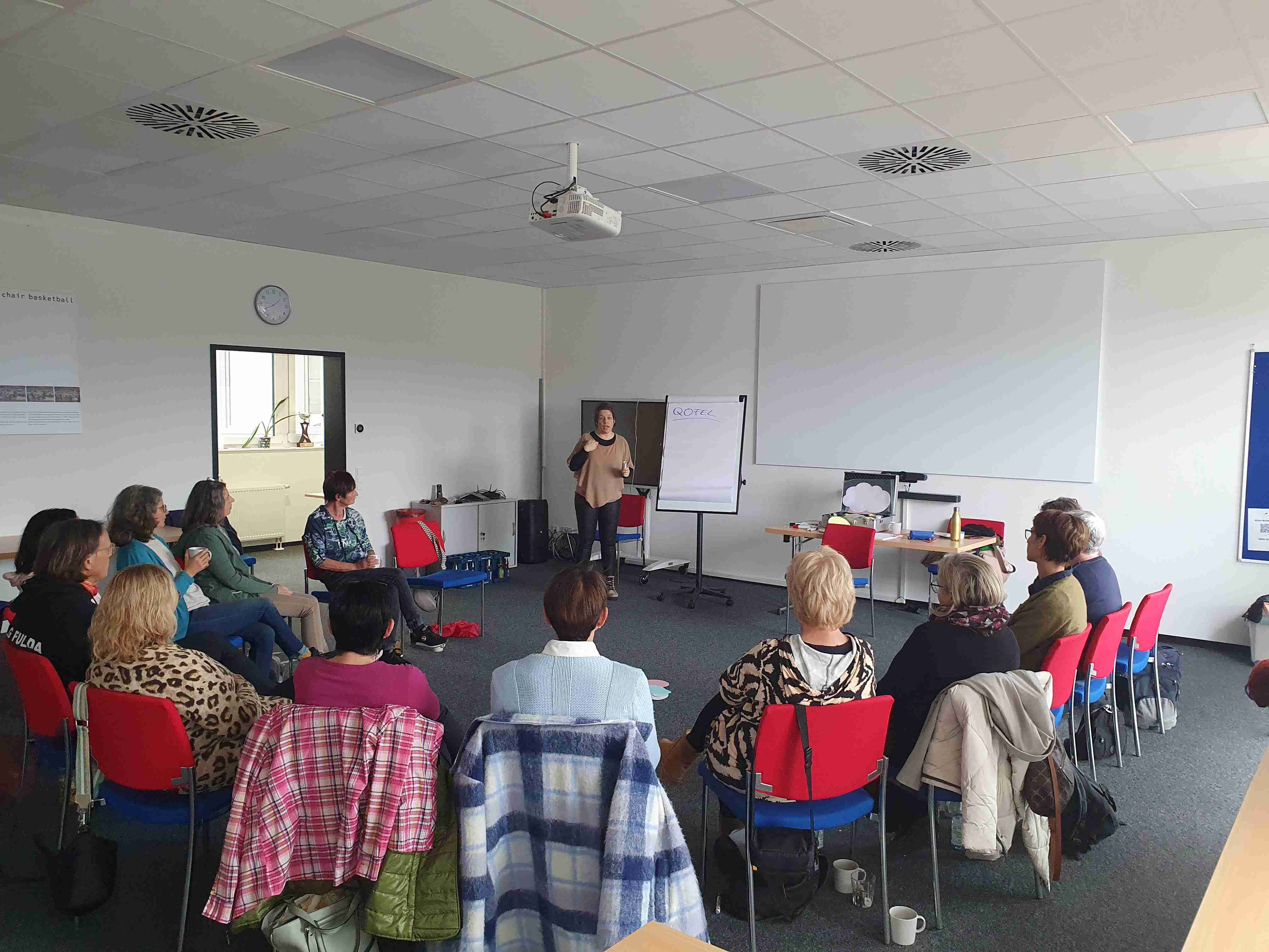 Redegewandt statt wortlos